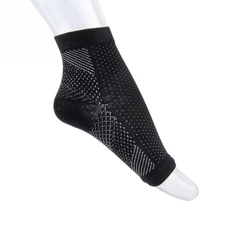 Jupitergear Anti-Fatigue Compression Sock for Improved Circulation, Swelling Relief, Plantar Fasciitis Relief and Tired Feet
