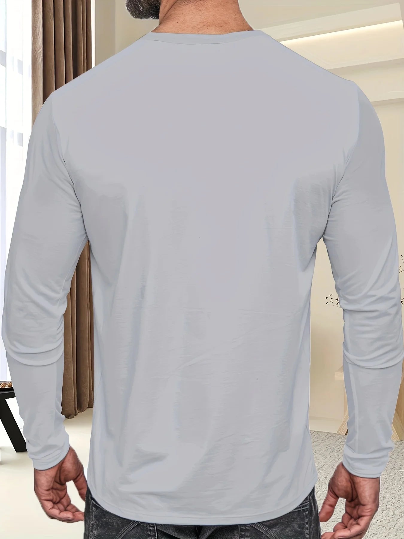 Męska koszulka z długim rękawem - Love Letter print